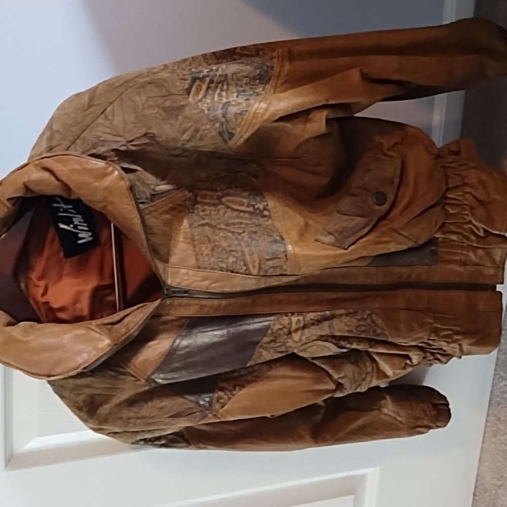 Leather jacket